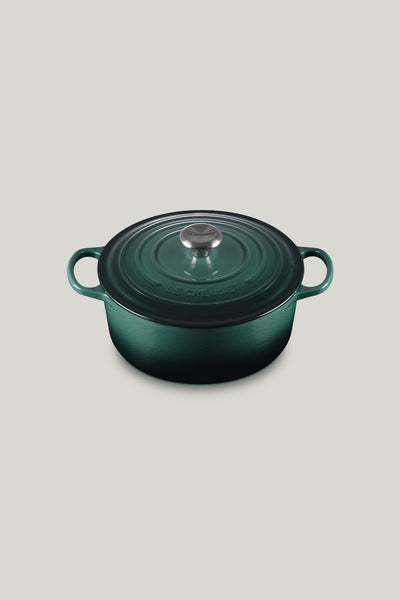 Signature Cast Iron Round Casserole 26cm - Artichaut - image 1