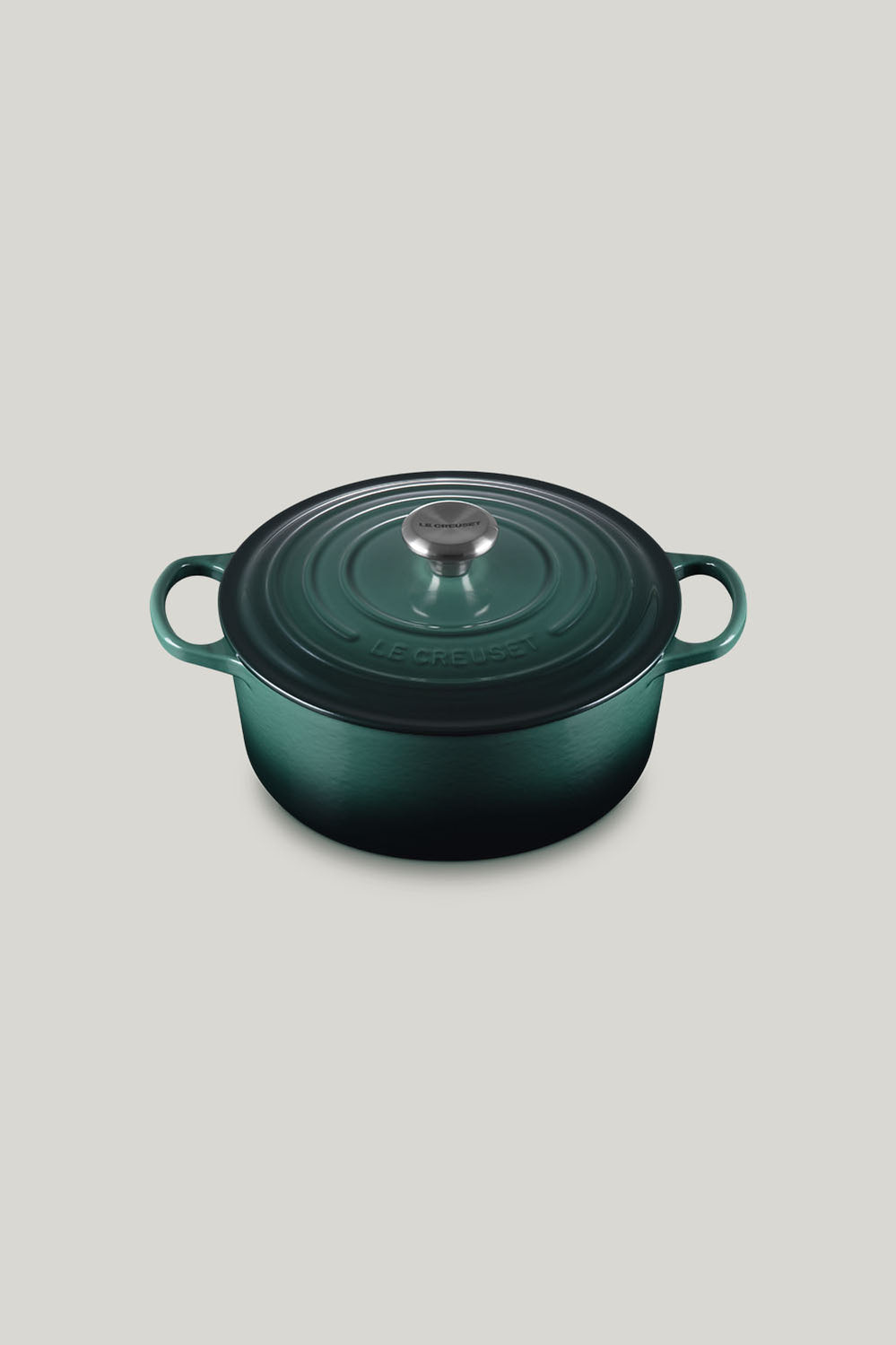 Signature Cast Iron Round Casserole 26cm - Artichaut - image 1