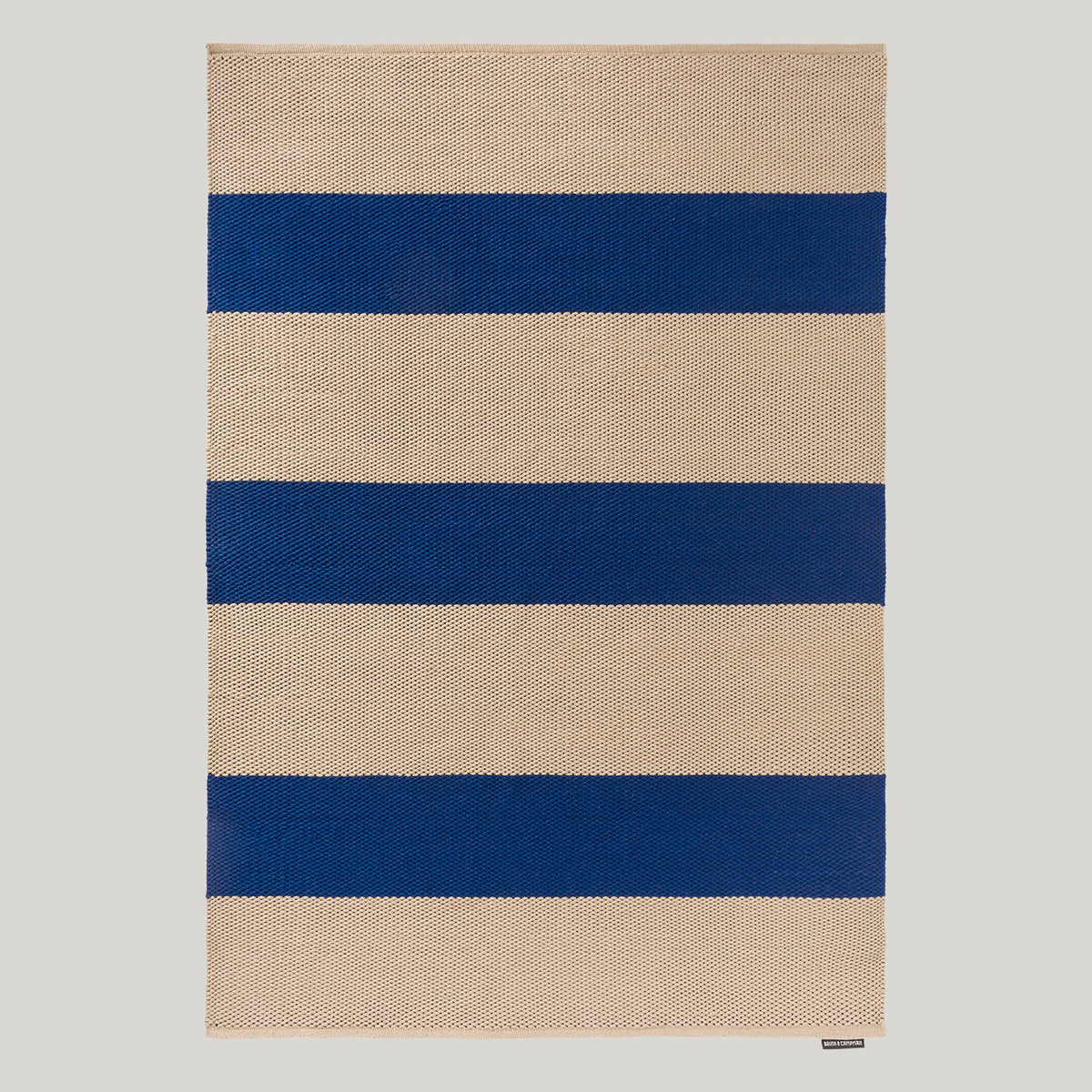 Deck Electric Blue Outdoor Rug 230x160cm - Mid Blue - image 1