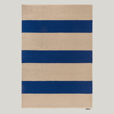Deck Electric Blue Outdoor Rug 200x140cm - Mid Blue - image 1