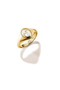 Signet Ring In Gold - Gold - image 1