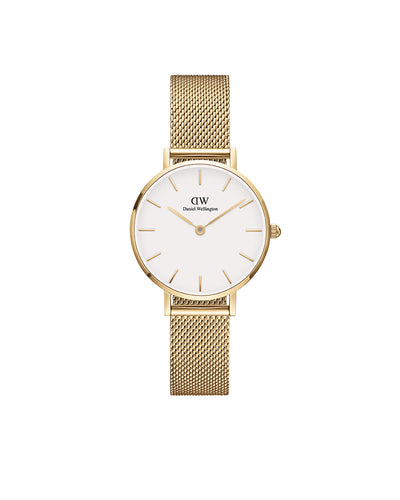 Petite 28 Evergold Gold White Watch - Gold - image 1