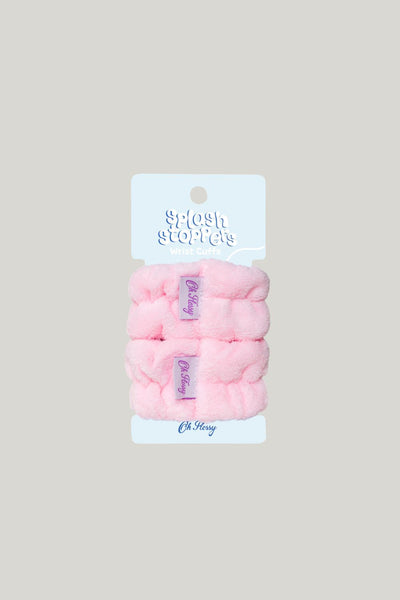 Splash Stoppers Wrist Cuffs - Pink - image 1