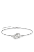 Interlocking Bracelet In Silver - Silver - image 1