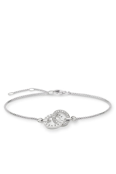 Interlocking Bracelet In Silver - Silver - image 1