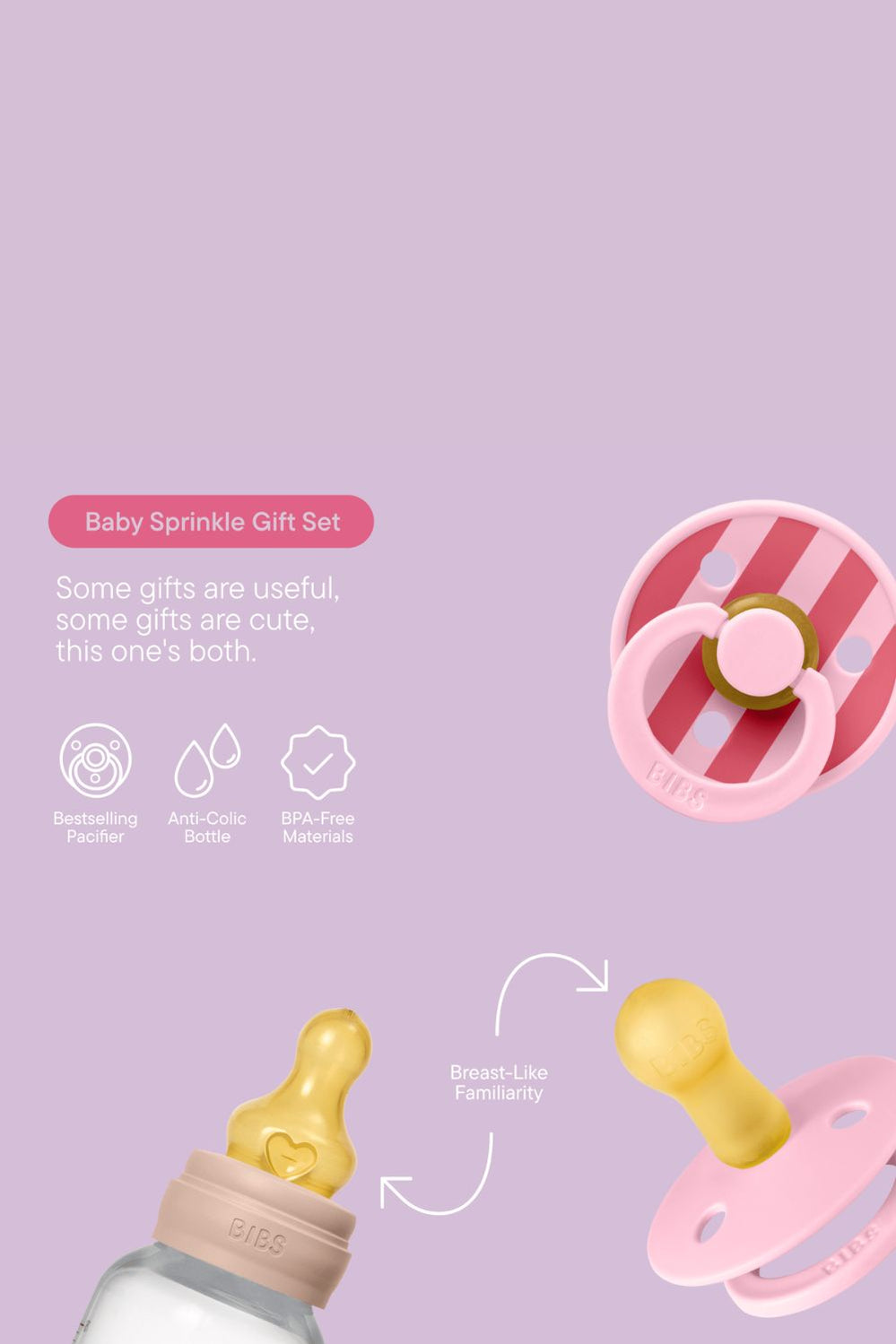 Gift Set, Baby Sprinkle - Blush - Blush - image 2
