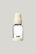 Glass Baby Bottle 120ml Latex - Ivory - Ivory - image 1