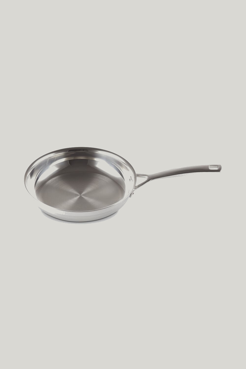 3ply Stainless Steel Uncoated Frying Pan 24cm - Stainless Steel - image 1