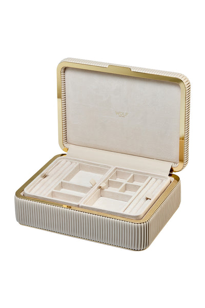 Bella Medium Jewellery Box Bone - Bone - image 1