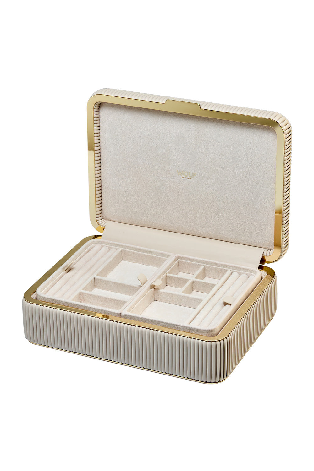 Bella Medium Jewellery Box Bone - Bone - image 1