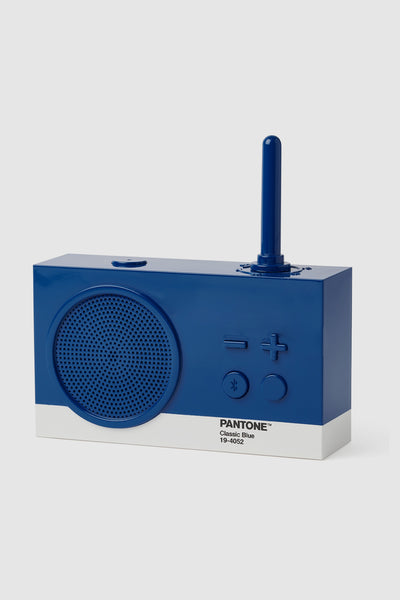 Gift Set Pantone - Includes Mino+ Mini Speaker, Flip Classic Clock, Mina M Lamp, Thykho 3  Speaker - Classic Blue - Blue - image 2