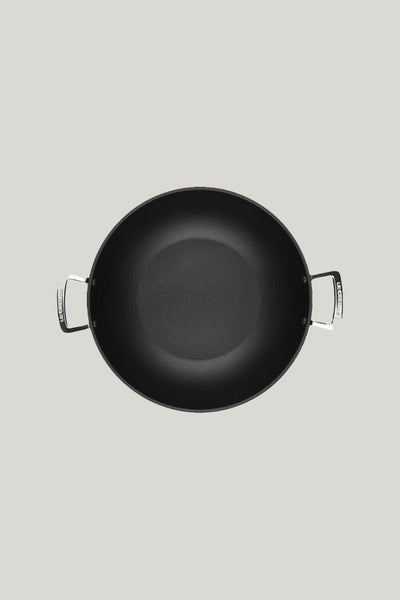 Toughened Non Stick Wok Pan 32cm - NO COLOUR - image 3