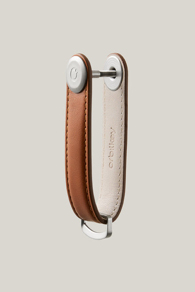 Leather Key Organiser - Cognac - image 2