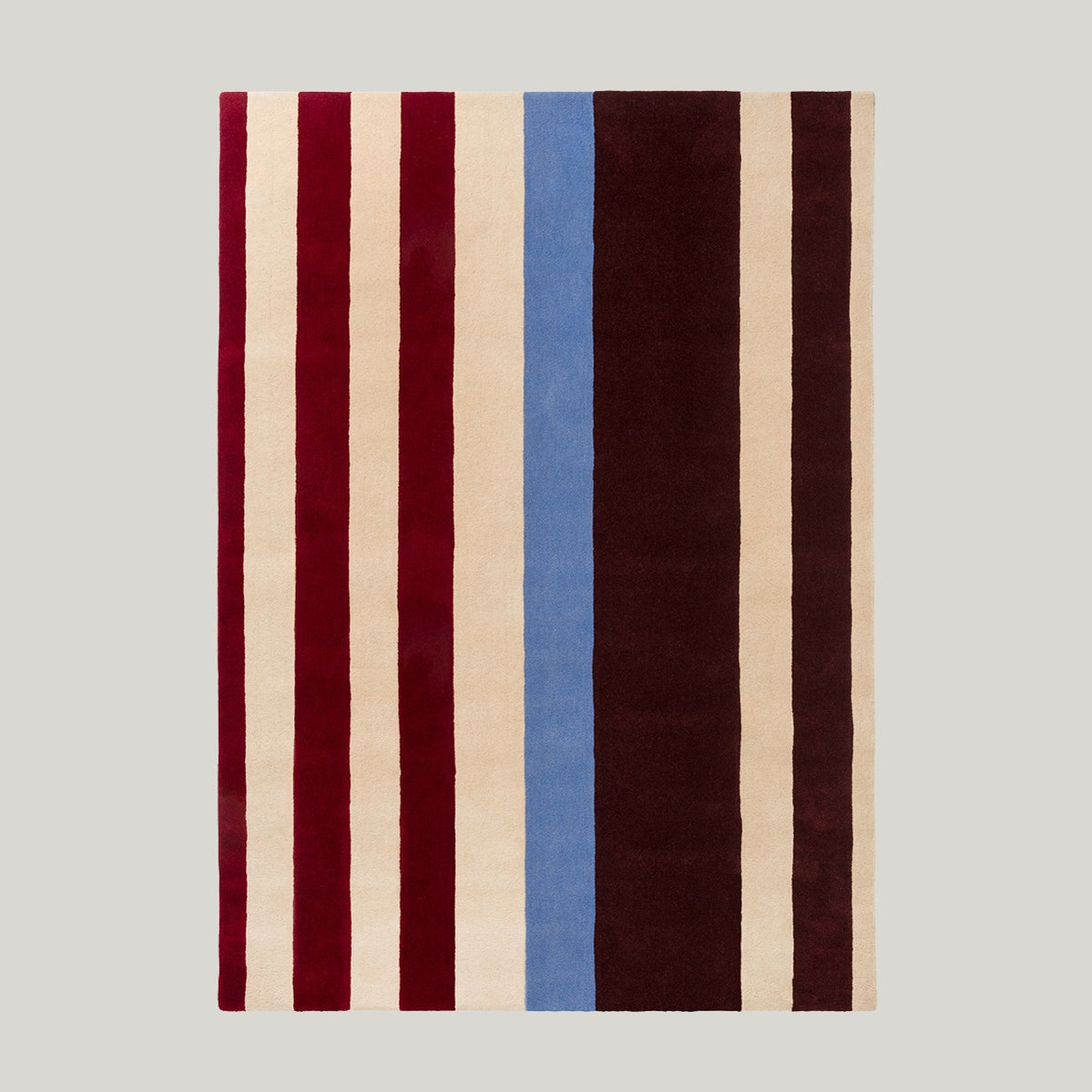 Ralli Burnt Orange Rug 280x200cm - Cream - image 1