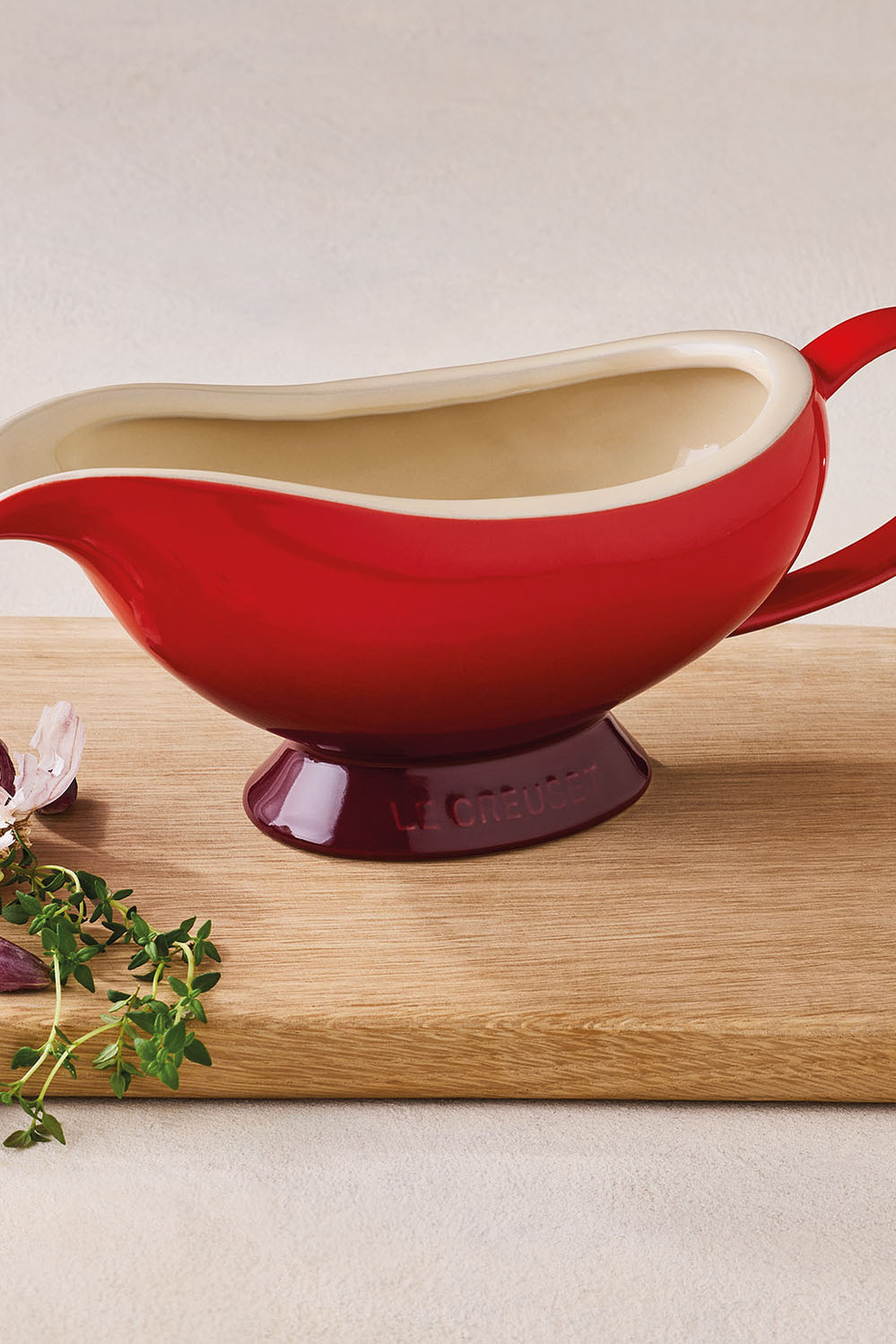 Stoneware Gravy Boat 0.46 L - Cerise - image 4