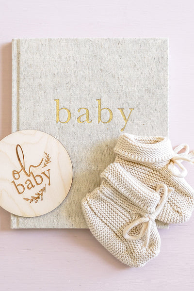 Baby Booties - Natural - image 4