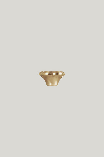 Light Gold Flower Knob 45mm Blister Pack - Gold - image 2