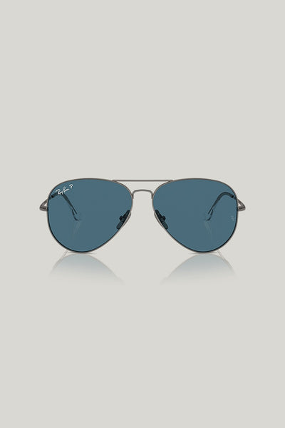 AVIATOR TITANIUM POLARIZED LENSES Polarised - Grey - image 2