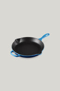 Signature Cast Iron Round Skillet 30cm - Azure Blue - image 1