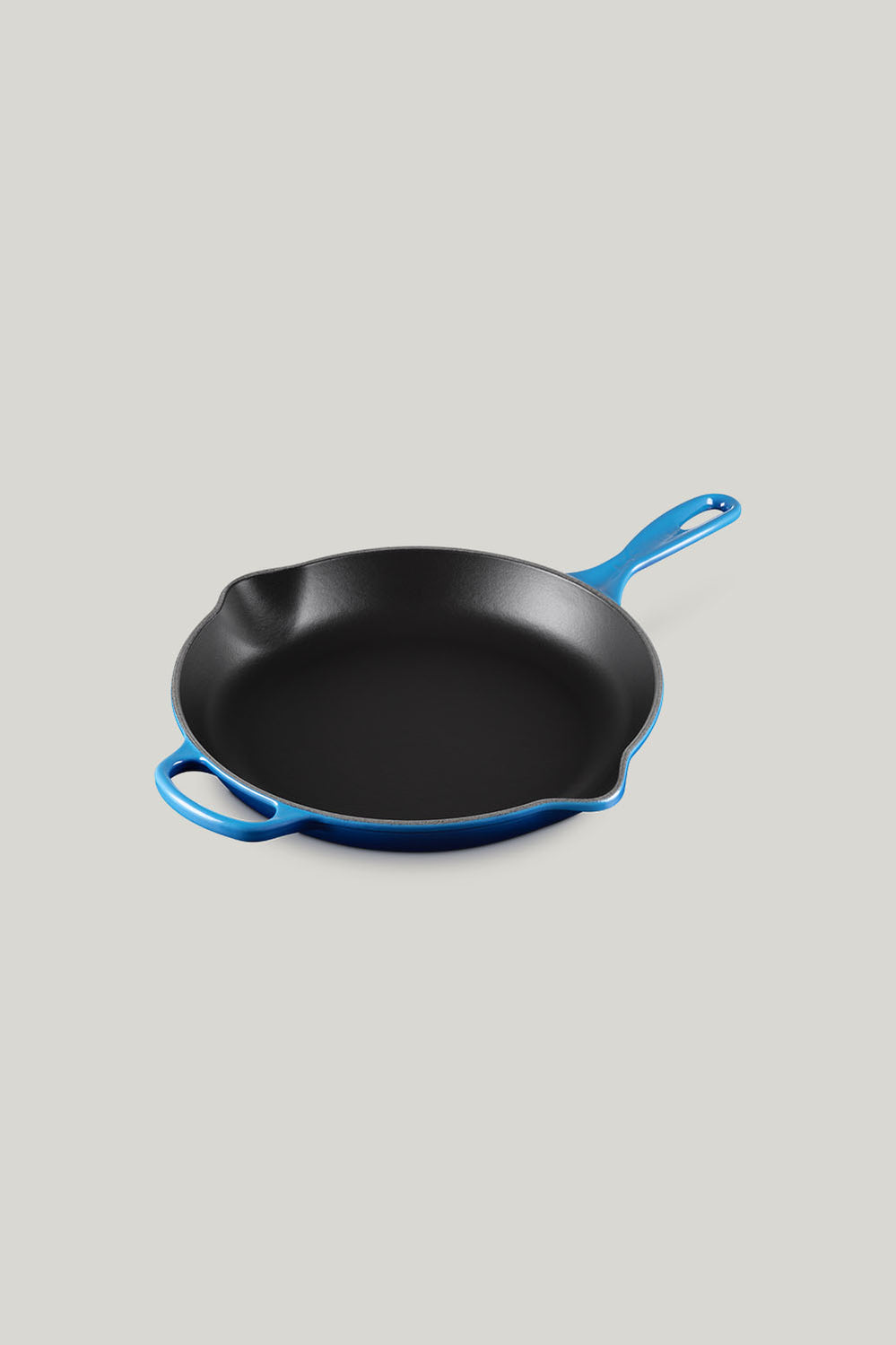 Signature Cast Iron Round Skillet 30cm - Azure Blue - image 1