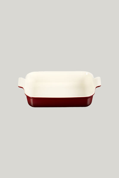 Stoneware Heritage Rectangular Dish 32cm - Garnet - image 1