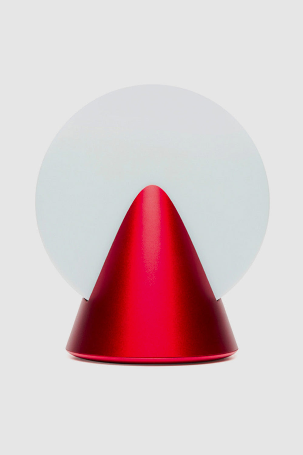 Conic Spherical Portable Led Lamp - Red - Red - image 1