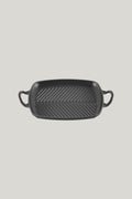 Signature Cast Iron Rectangular Grill 30*26cm - Matte Black - image 1