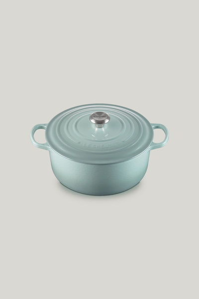 Signature Cast Iron Round Casserole 28cm - Sea Salt - image 1