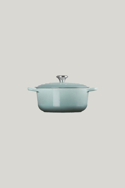 Signature Cast Iron Round Casserole 20cm - Sea Salt - image 2
