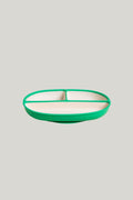 Fun Firsts Silicone Suction Divider Plate - Green - image 1