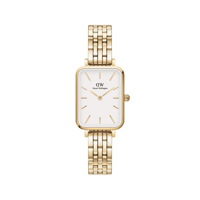 Quadro 20x26 5-link Gold & White Watch - Gold - image 1