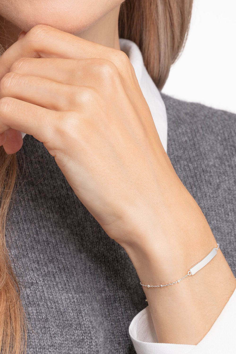 Engravable Bracelet In Silver - Silver - image 3