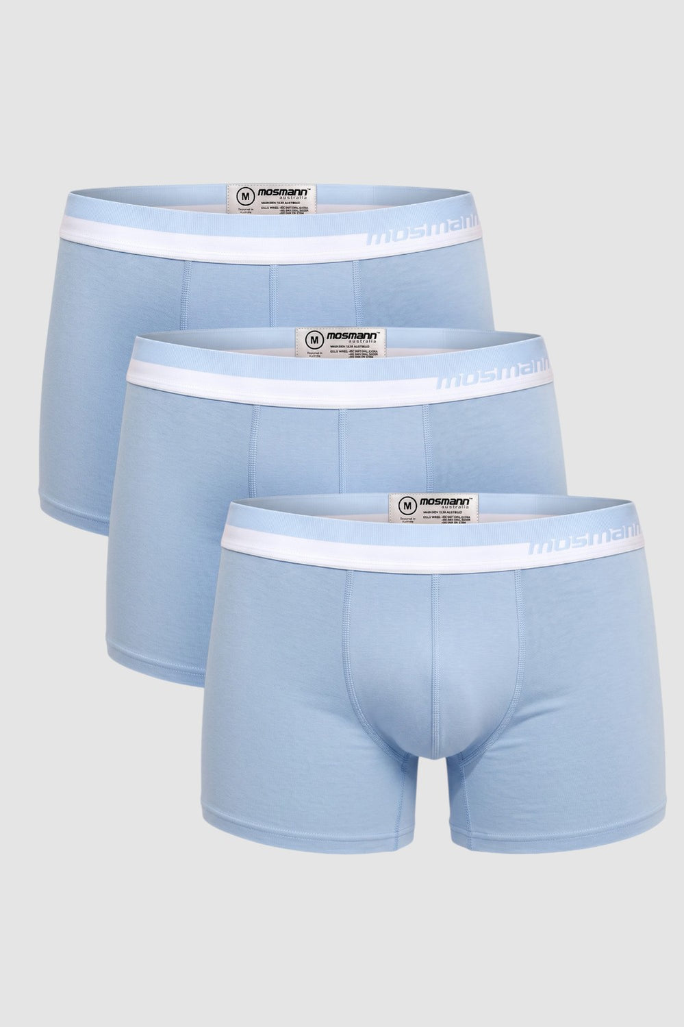 3-pack Bamboo Trunks - Breezy - Blue - image 1