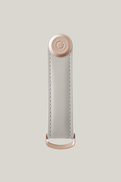 Leather Key Organiser - Stone Grey - image 3