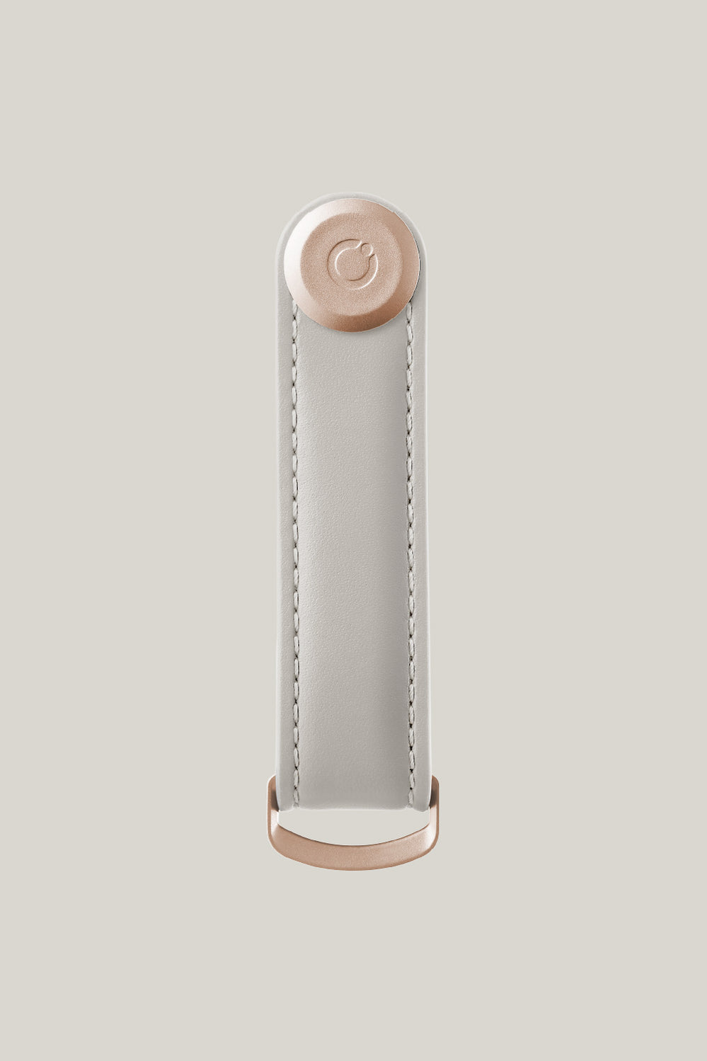 Leather Key Organiser - Stone Grey - image 3