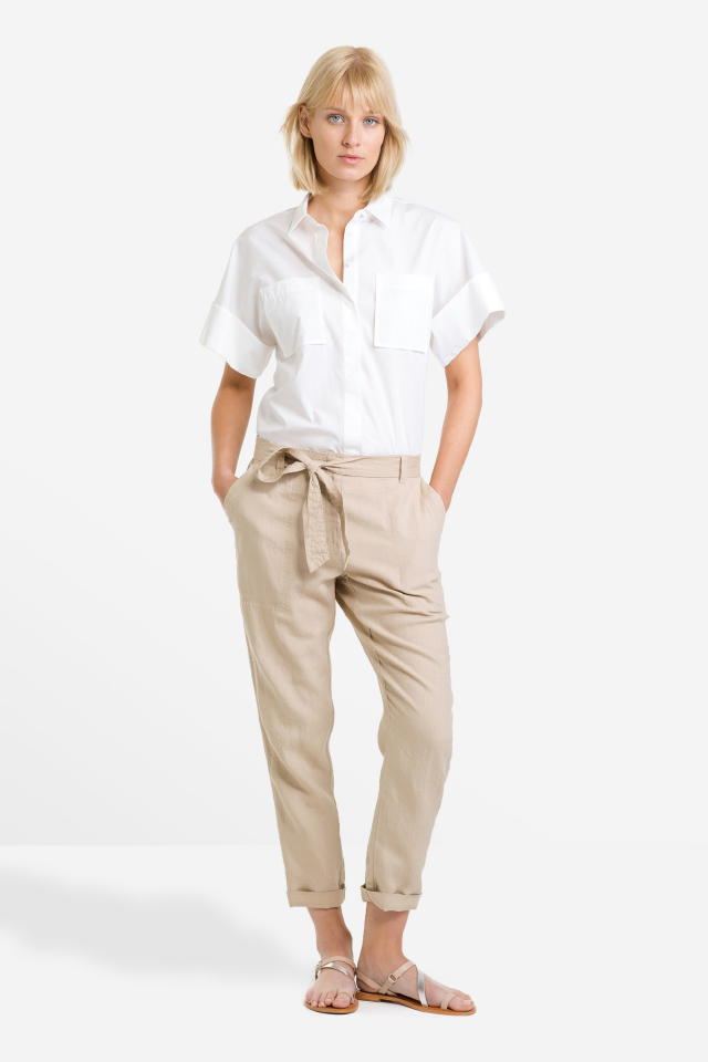 Shirt with pants white beige Men’s Guide